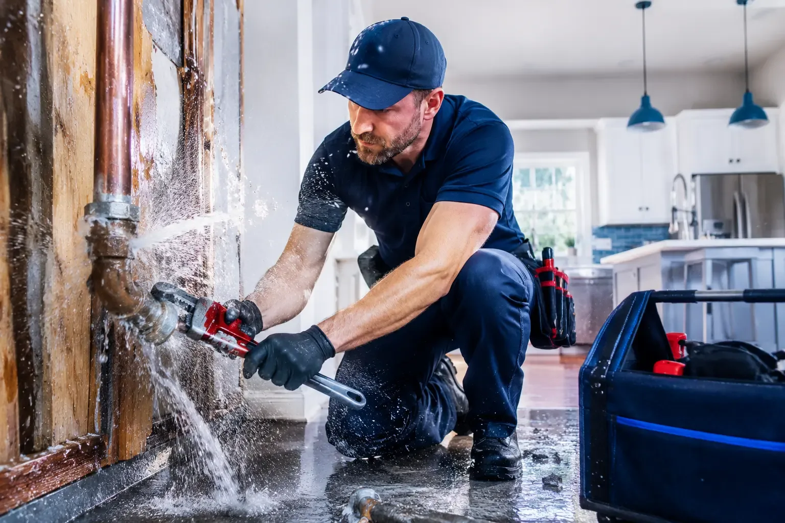 Local emergency pipe repair professionals in Sarah, MS